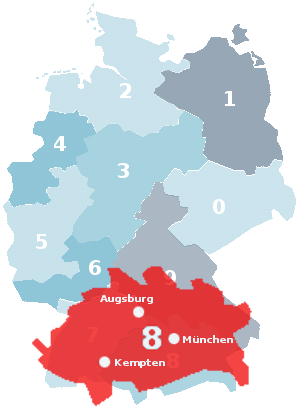 Deutschlandkarte-plz-8